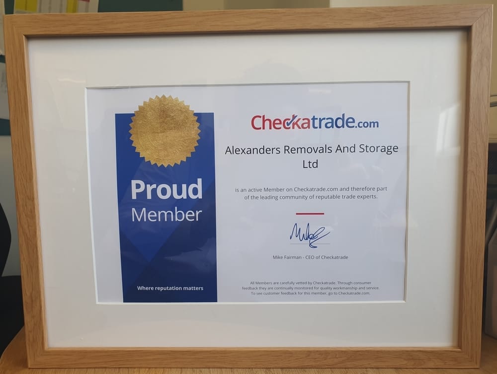 Alexanders is now a proud member of Checkatrade.com