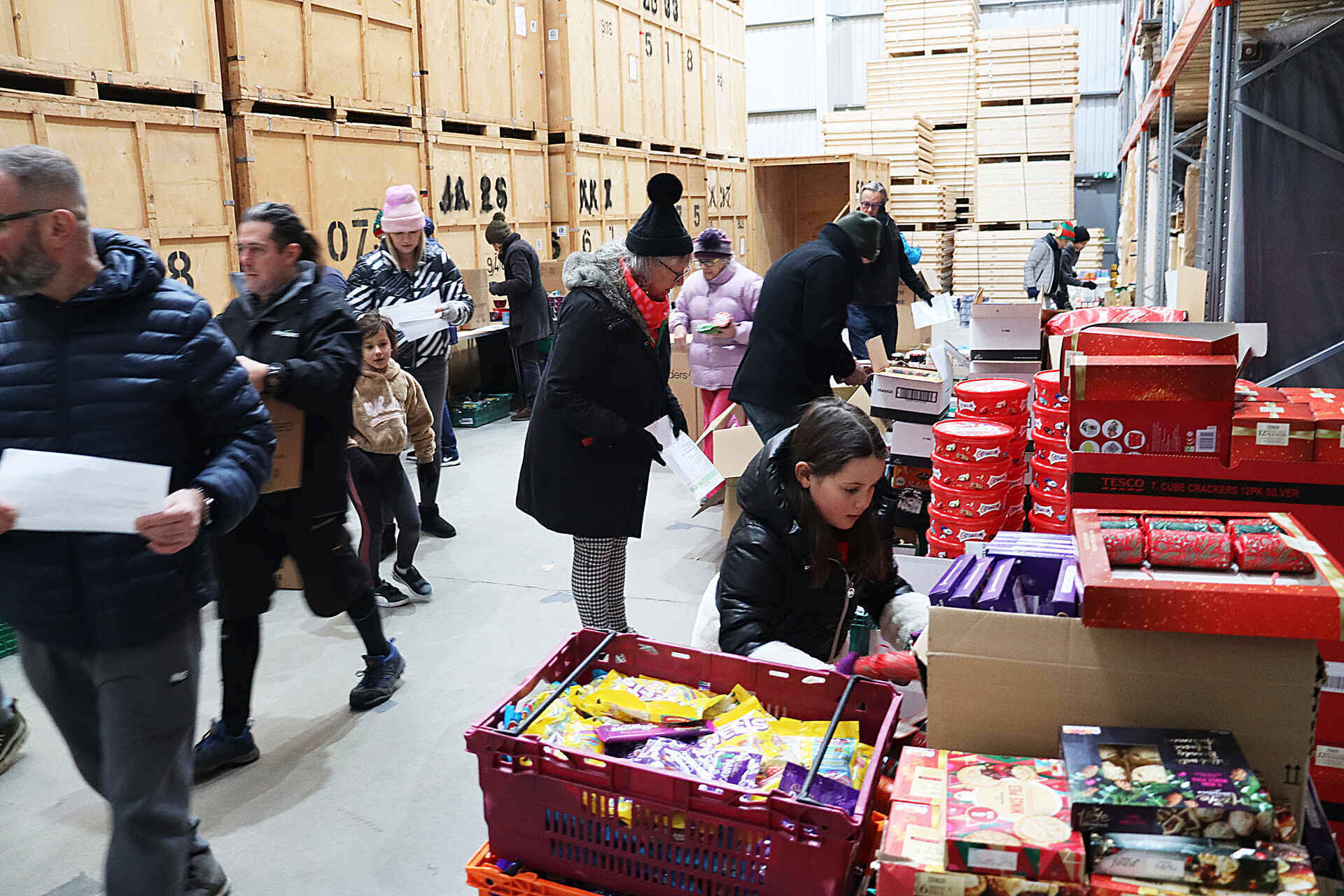 Alexanders partners with Brentford Football Club and Hounslow Community Foodbox to provide Christmas Hampers